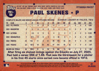 Paul Skenes #T91-50 2026 Topps 1991 Topps Baseball 35th Anniversary (Series One)