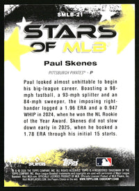 Paul Skenes #SMLB-21 2026 Topps Stars of MLB