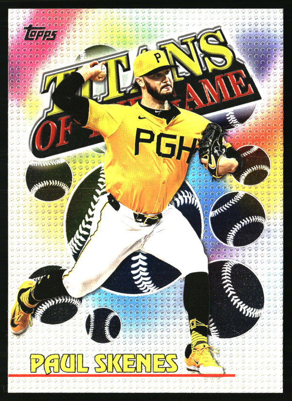 Paul Skenes #TOG-14 2026 Topps Titans of the Game