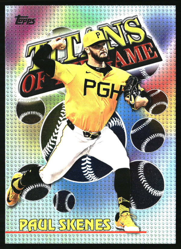 Paul Skenes #TOG-14 2026 Topps Titans of the Game