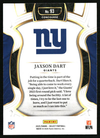 Jaxson Dart #93 2025 Panini Select