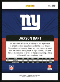 Jaxson Dart #219 2025 Panini Revolution