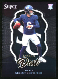 Jaxson Dart #17 2025 Panini Select Select Certified Rookies