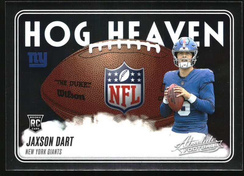Jaxson Dart #HH-JDT 2025 Panini Absolute Hog Heaven