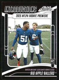 Big Apple Ballers #I-ACR 2025 Panini Absolute Introductions