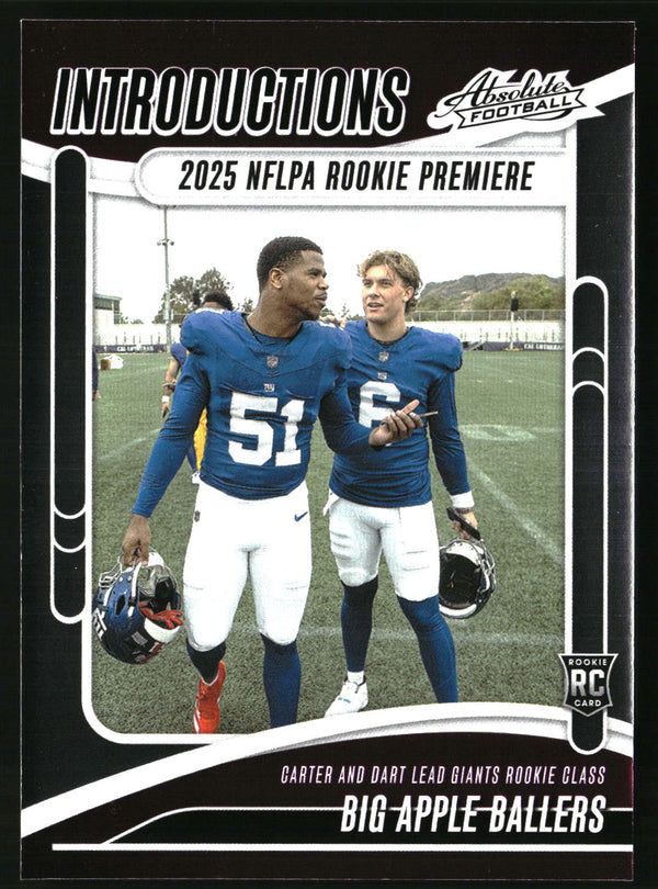 Big Apple Ballers #I-ACR 2025 Panini Absolute Introductions