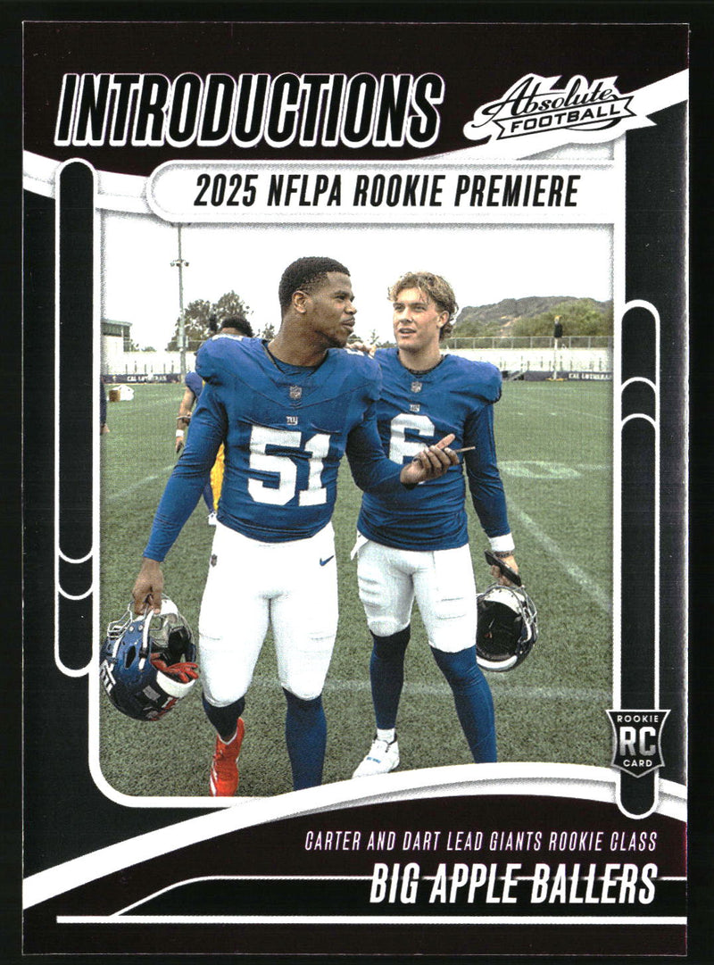 Big Apple Ballers #I-ACR 2025 Panini Absolute Introductions