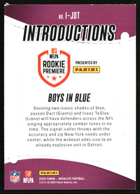 Boys In Blue #I-JDT 2025 Panini Absolute Introductions