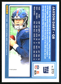 Jaxson Dart #273 2025 Donruss Optic Green Hyper