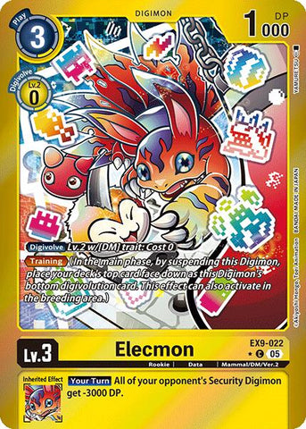 Elecmon [EX9-022] (Limited Foil) [Versus Monsters]