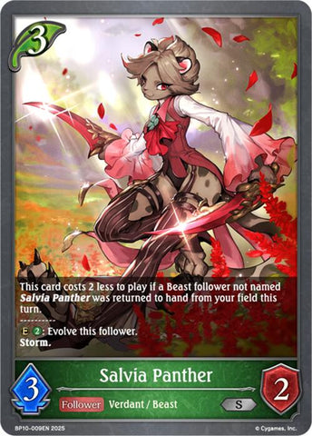 Salvia Panther (BP10-009EN) [Gods of the Arcana]