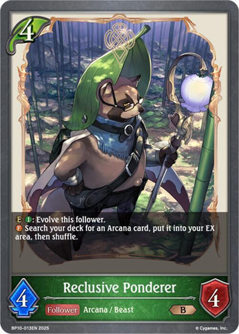 Reclusive Ponderer (BP10-013EN) [Gods of the Arcana]