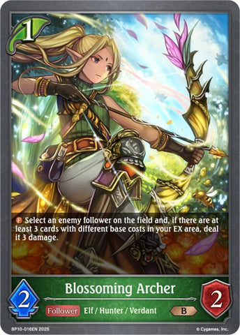 Blossoming Archer (BP10-016EN) [Gods of the Arcana]