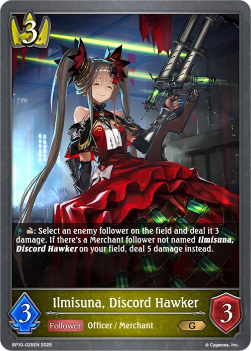 Ilmisuna, Discord Hawker (BP10-025EN) [Gods of the Arcana]