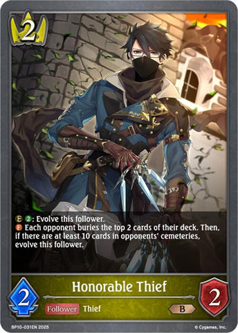 Honorable Thief (BP10-031EN) [Gods of the Arcana]