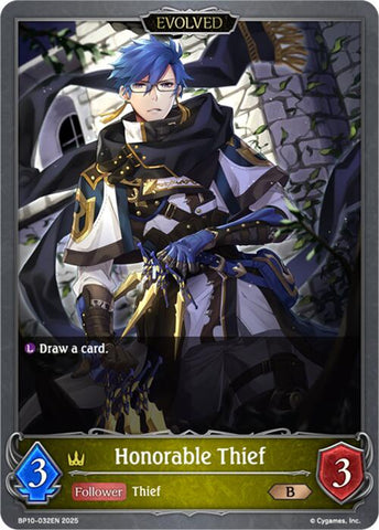 Honorable Thief (Evolved) (BP10-032EN) [Gods of the Arcana]