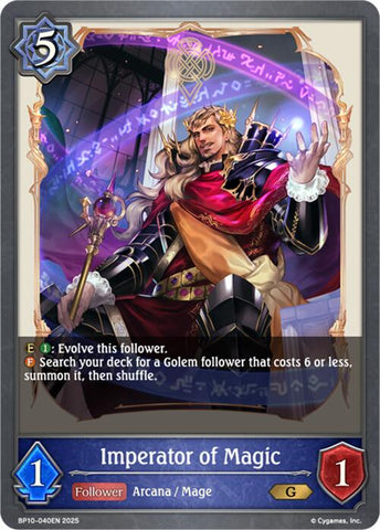 Imperator of Magic (BP10-040EN) [Gods of the Arcana]