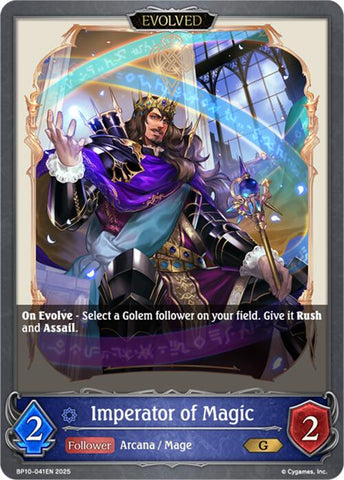 Imperator of Magic (Evolved) (BP10-041EN) [Gods of the Arcana]