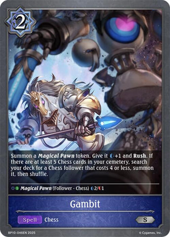 Gambit (BP10-046EN) [Gods of the Arcana]