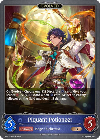Piquant Potioneer (Evolved) (BP10-049EN) [Gods of the Arcana]