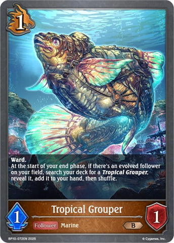 Tropical Grouper (BP10-072EN) [Gods of the Arcana]