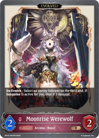 Moonrise Werewolf (Evolved) (BP10-087EN) [Gods of the Arcana]