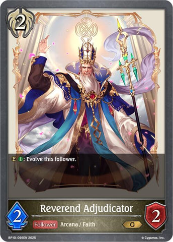 Reverend Adjudicator (BP10-095EN) [Gods of the Arcana]