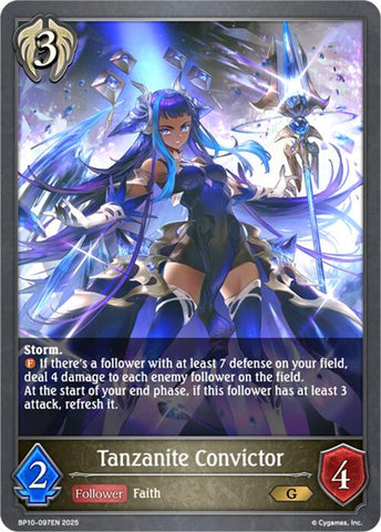 Tanzanite Convictor (BP10-097EN) [Gods of the Arcana]