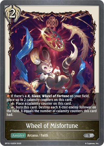 Wheel of Misfortune (BP10-102EN) [Gods of the Arcana]