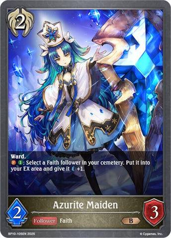 Azurite Maiden (BP10-105EN) [Gods of the Arcana]