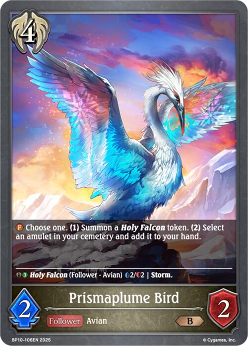 Prismaplume Bird (BP10-106EN) [Gods of the Arcana]