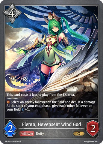 Fieran, Havensent Wind God (BP10-113EN) [Gods of the Arcana]