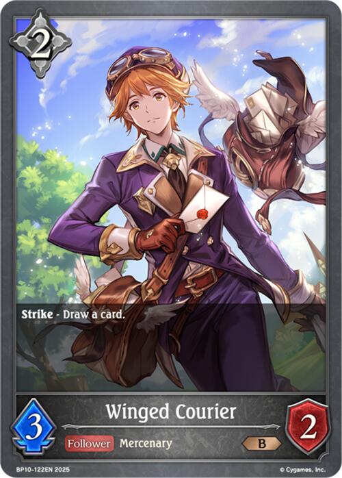 Winged Courier (BP10-122EN) [Gods of the Arcana]