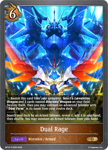 Dual Rage - P13 (Foil) (BP10-P13EN) [Gods of the Arcana]