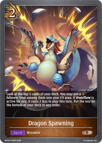 Dragon Spawning - P16 (Foil) (BP10-P16EN) [Gods of the Arcana]
