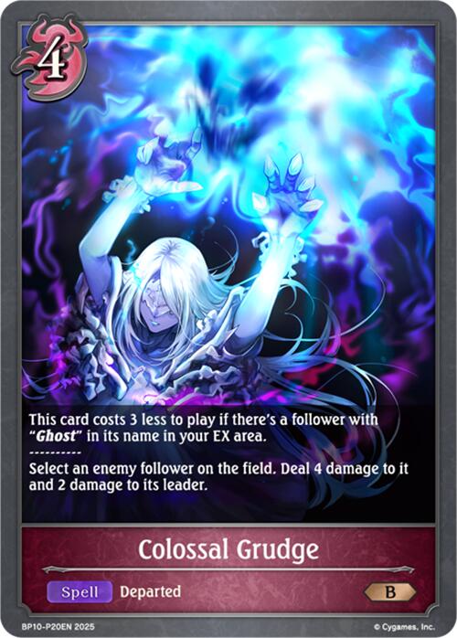 Colossal Grudge - P20 (Foil) (BP10-P20EN) [Gods of the Arcana]