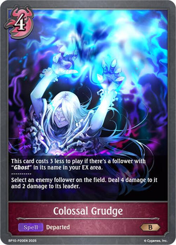 Colossal Grudge - P20 (Foil) (BP10-P20EN) [Gods of the Arcana]