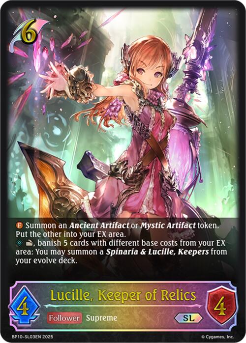 Lucille, Keeper of Relics (SL) (BP10-SL03EN) [Gods of the Arcana]