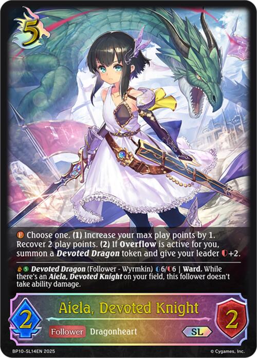 Aiela, Devoted Knight (SL) (BP10-SL14EN) [Gods of the Arcana]