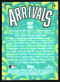 Brady House #A-15 2026 Finest Arrivals Refractor