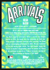 Nolan McLean #A-7 2026 Finest Arrivals