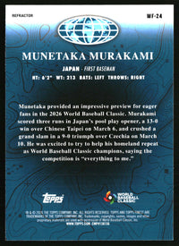 Munetaka Murakami #WF-24 2026 Finest World's Finest Refractor