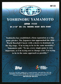 Yoshinobu Yamamoto #WF-23 2026 Finest World's Finest