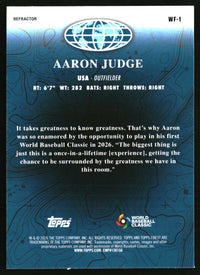 Aaron Judge #WF-1 2026 Finest World's Finest Refractor
