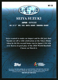 Seiya Suzuki #WF-25 2026 Finest World's Finest