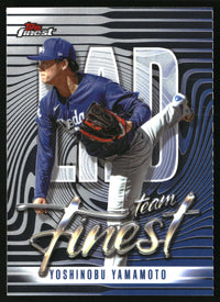 Yoshinobu Yamamoto #TF-3 2026 Finest Topps Team Finest