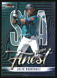 Julio Rodríguez #TF-17 2026 Finest Topps Team Finest