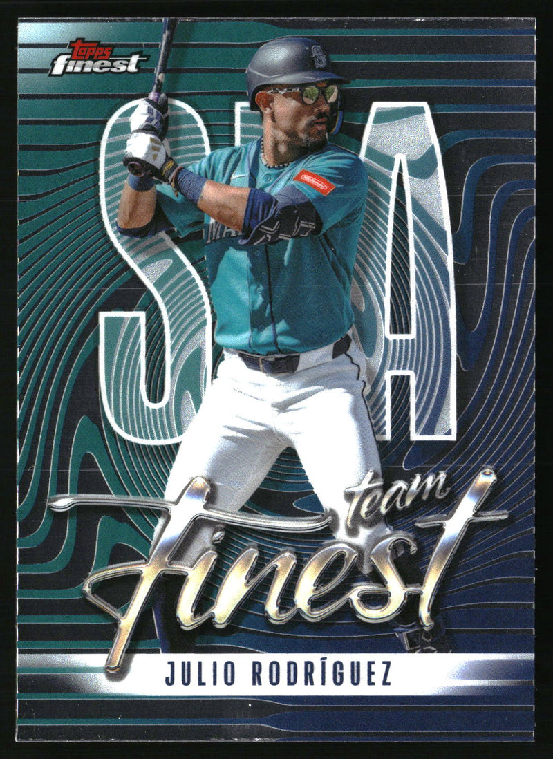 Julio Rodríguez #TF-17 2026 Finest Topps Team Finest