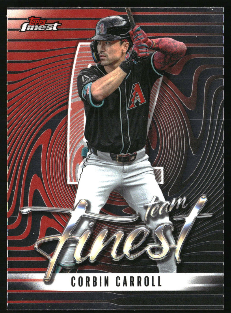 Corbin Carroll #TF-16 2026 Finest Topps Team Finest