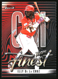 Elly De La Cruz #TF-18 2026 Finest Topps Team Finest